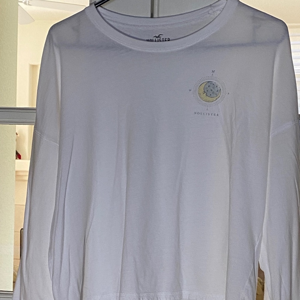 Hollister long sleeve moon shirt